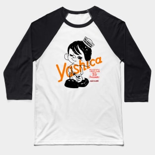 Yashica Cameras Baseball T-Shirt